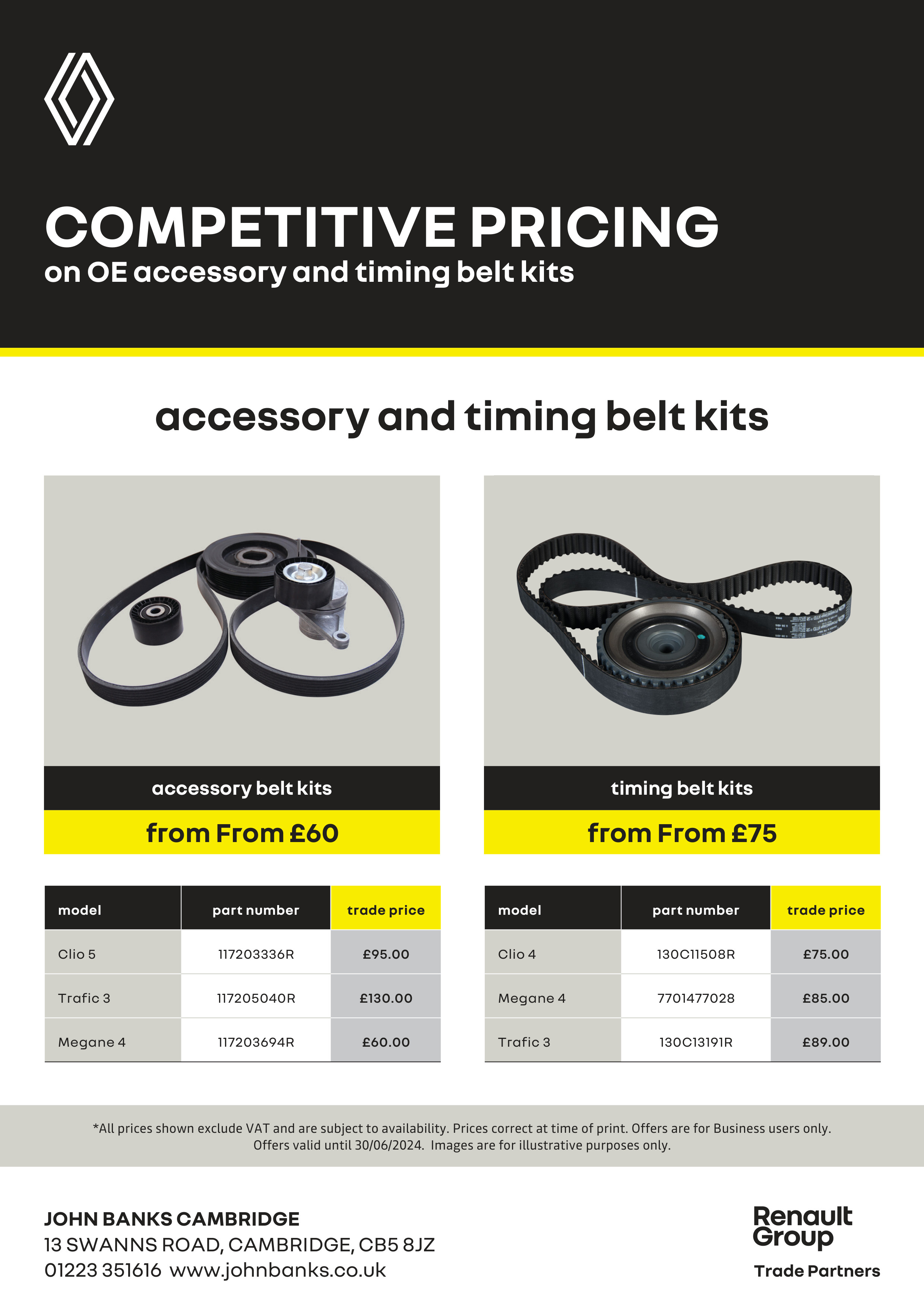 Renault Trade Parts John Banks Renault Cambridge and Ipswich