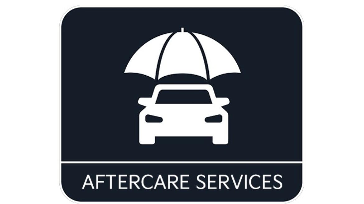 Aftercare Services icon representing ongoing vehicle support, protection and ownership assistance.
