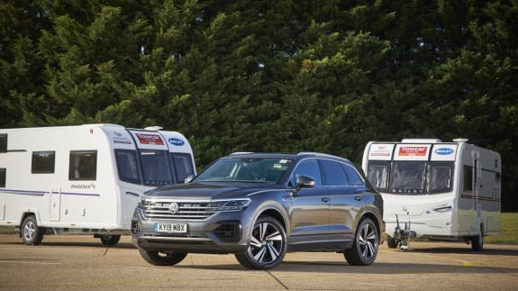 Touareg triumphs in Caravan and Motorhome Club’s Towcar of the Year 2020 Awards