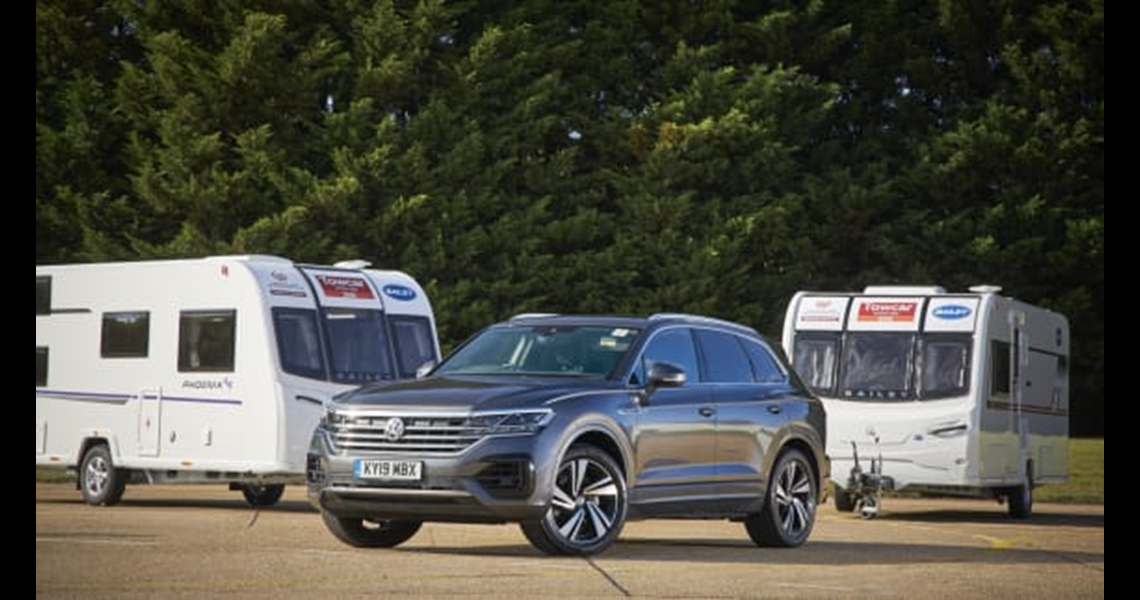 Touareg triumphs in Caravan and Motorhome Club’s Towcar of the Year 2020 Awards