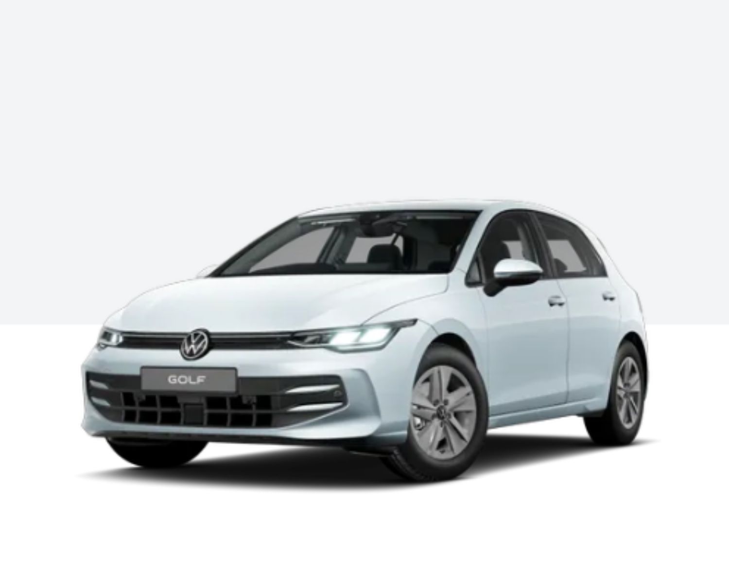 White Volkswagen Golf Life Trim