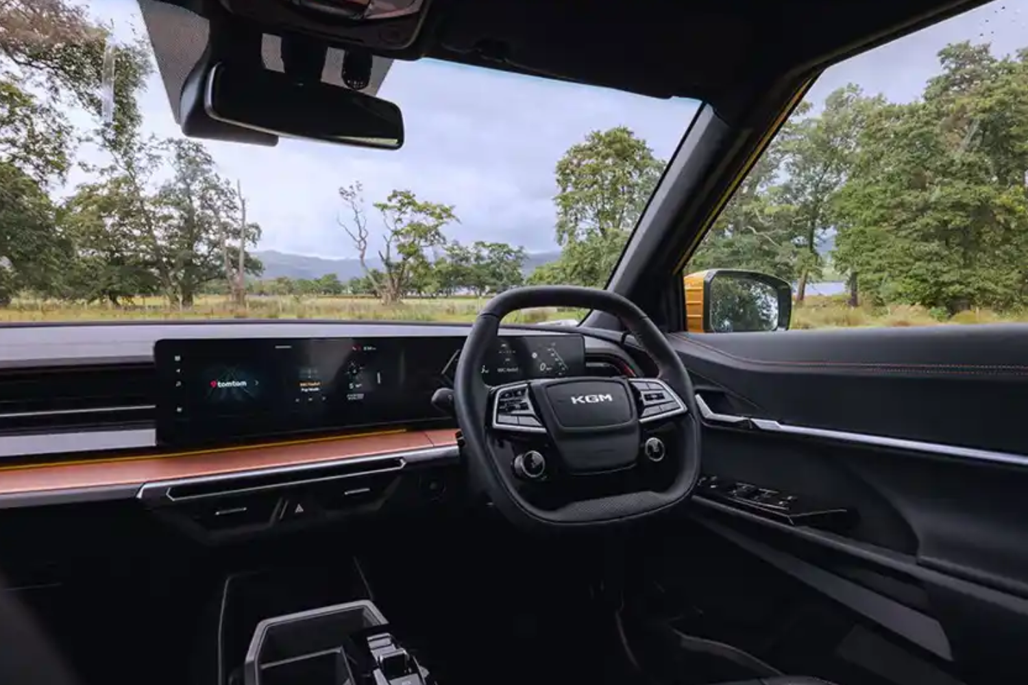 interior image of musso ev