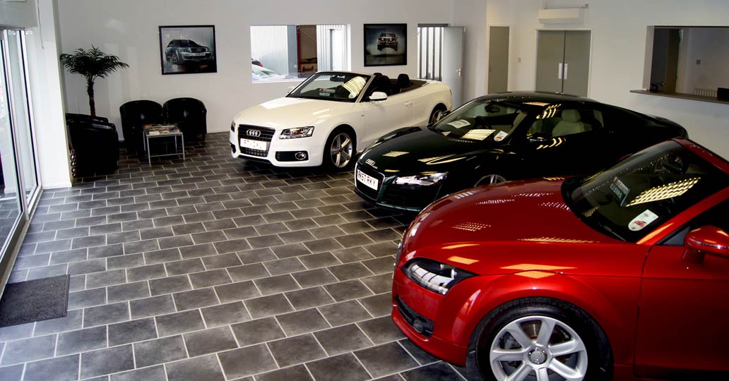 Small showroom