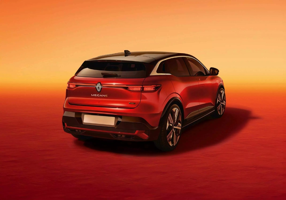 Megane E-Tech Electric rear view