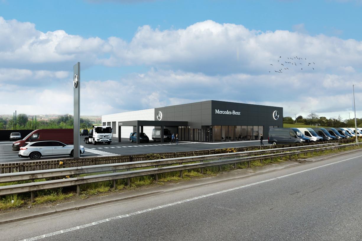 £4.5 Million Investment will bring a New Mercedes-Benz Dealership to Dungannon 