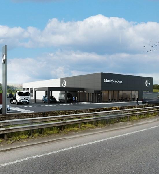 £4.5 Million Investment will bring a New Mercedes-Benz Dealership to Dungannon 