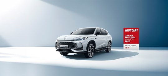 MG HS PHEV Named Plug-In Hybrid of the Year