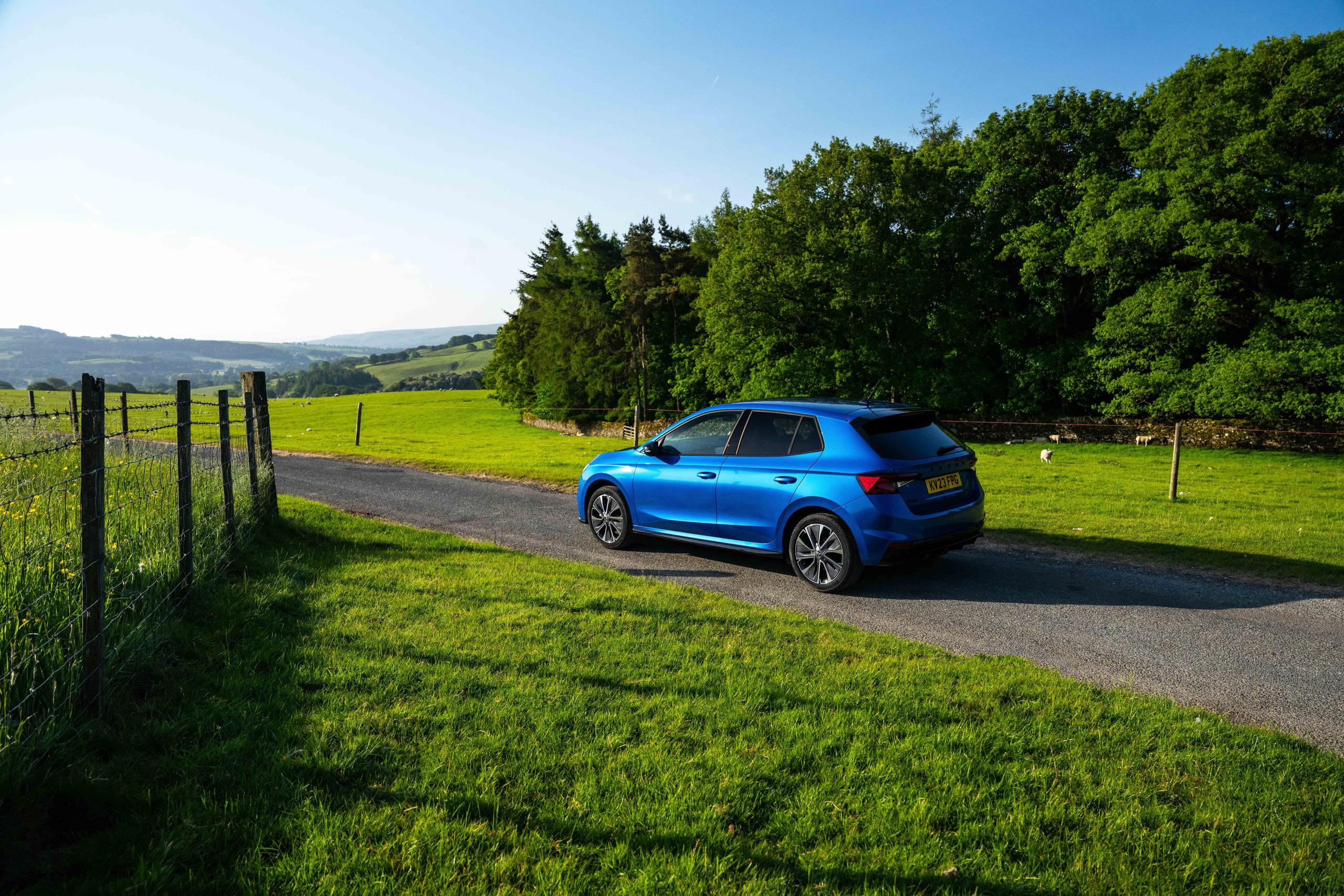 SKODA Fabia Rear Side View