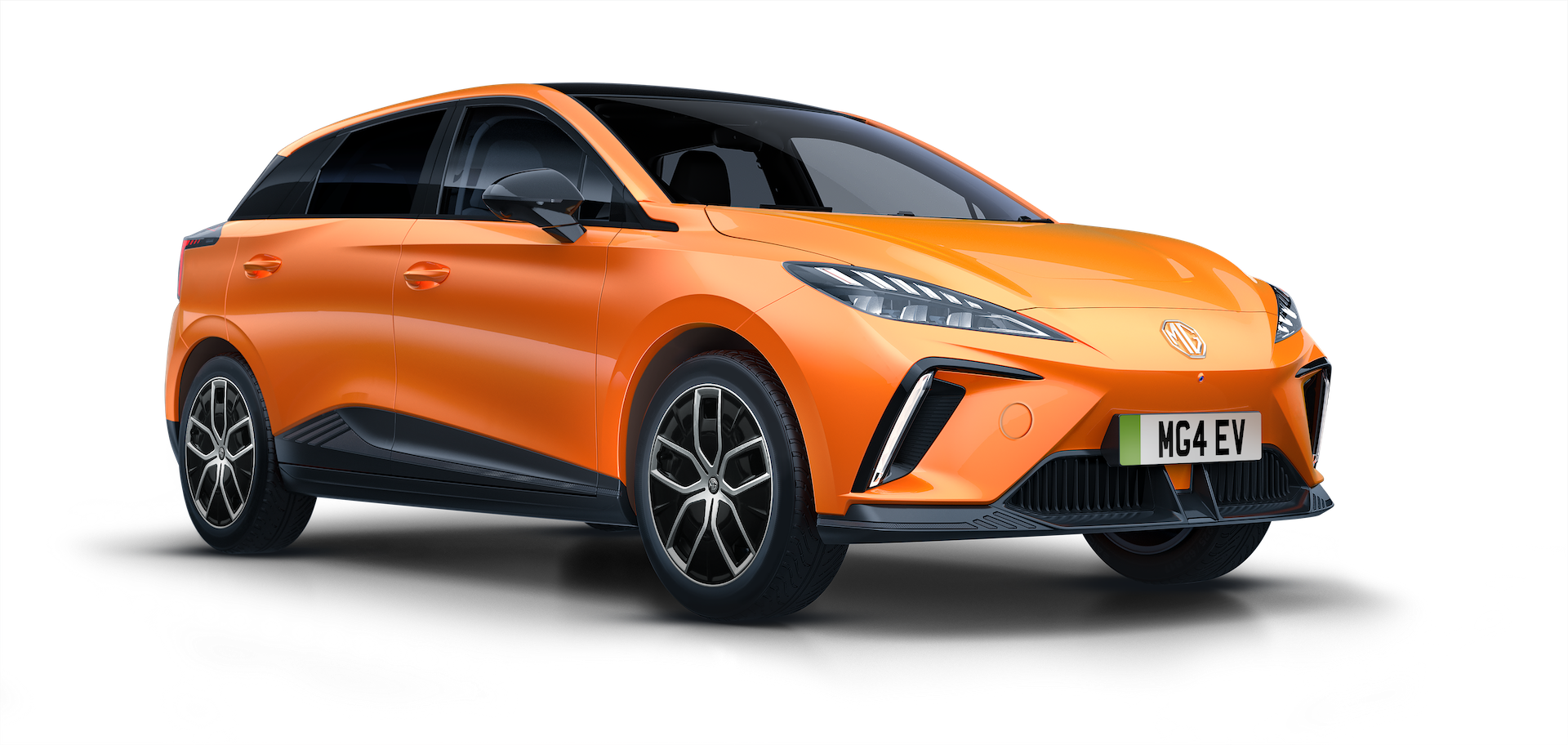 mg4 ev trophy in volcano orange