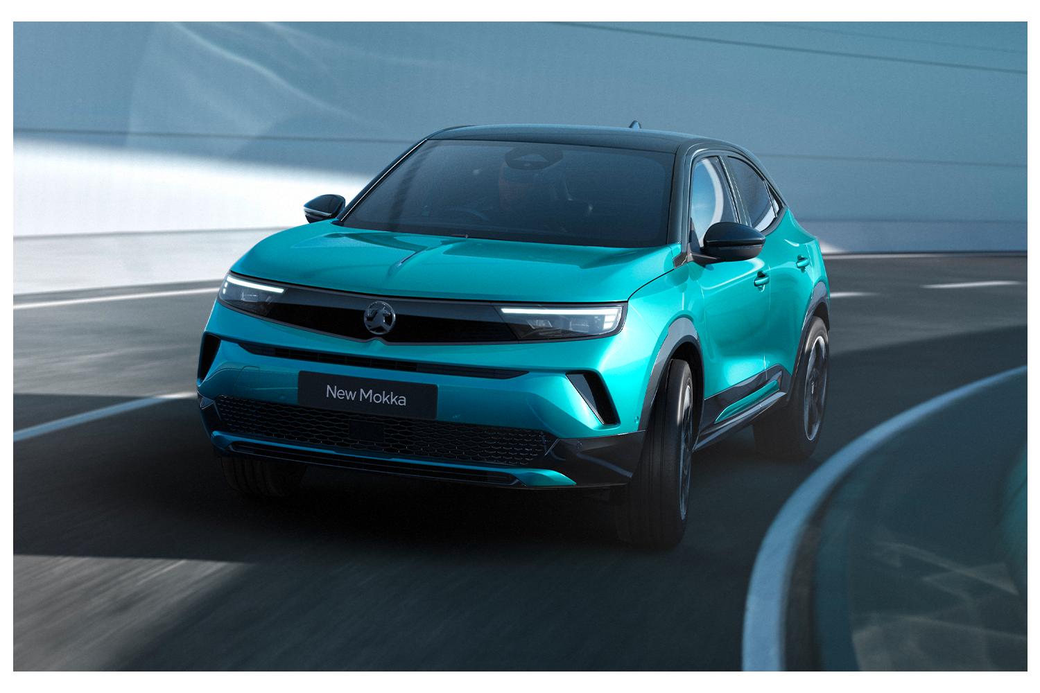 new mokka on a road