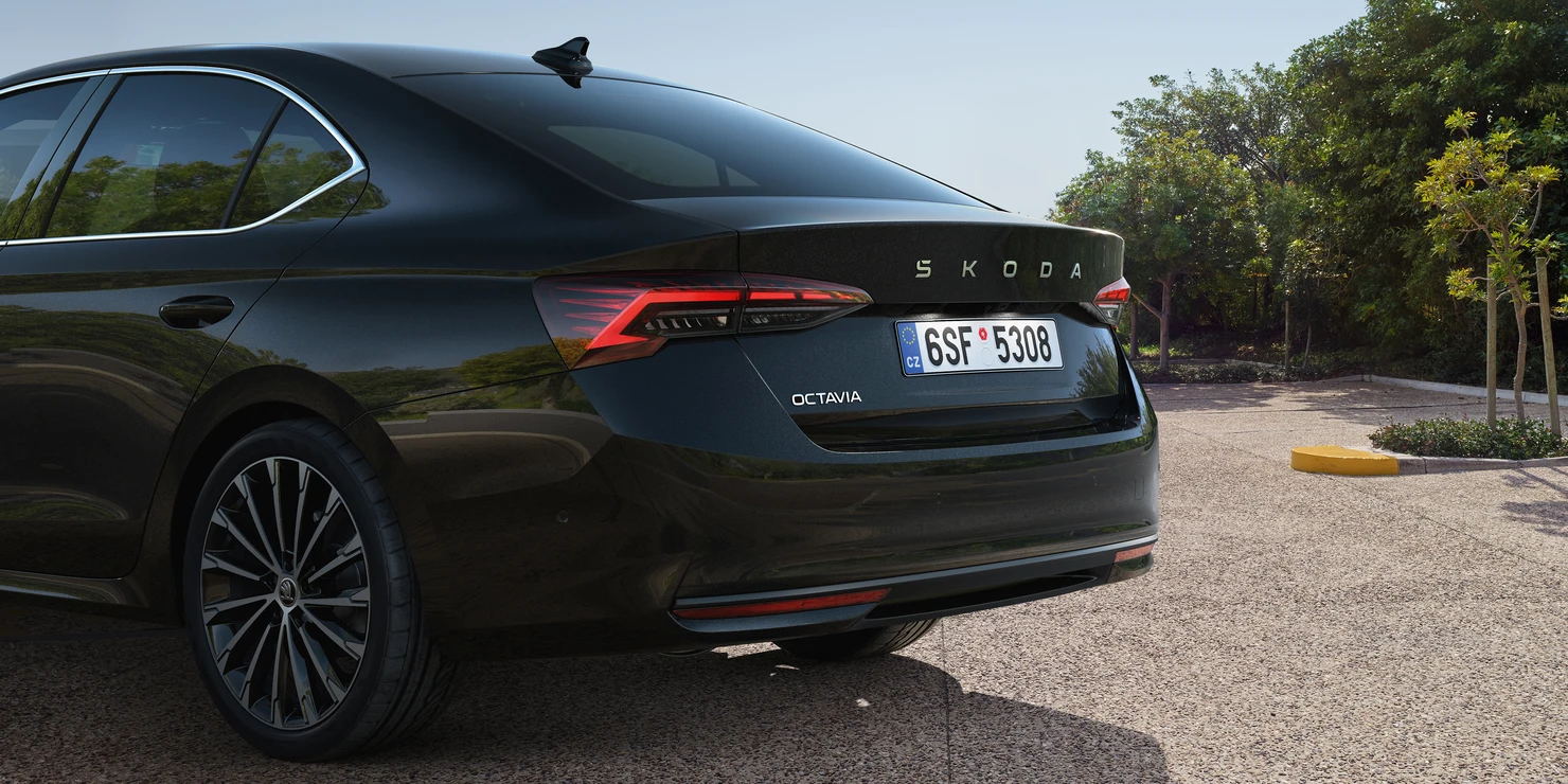 Skoda Octavia Rear View