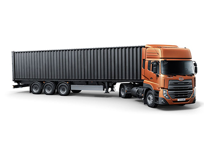 自動車 1/50 UD TRUCKS Quester UD TRUCKS Quester 1:50 ミニカー 2個セット Ud Trucks Quester