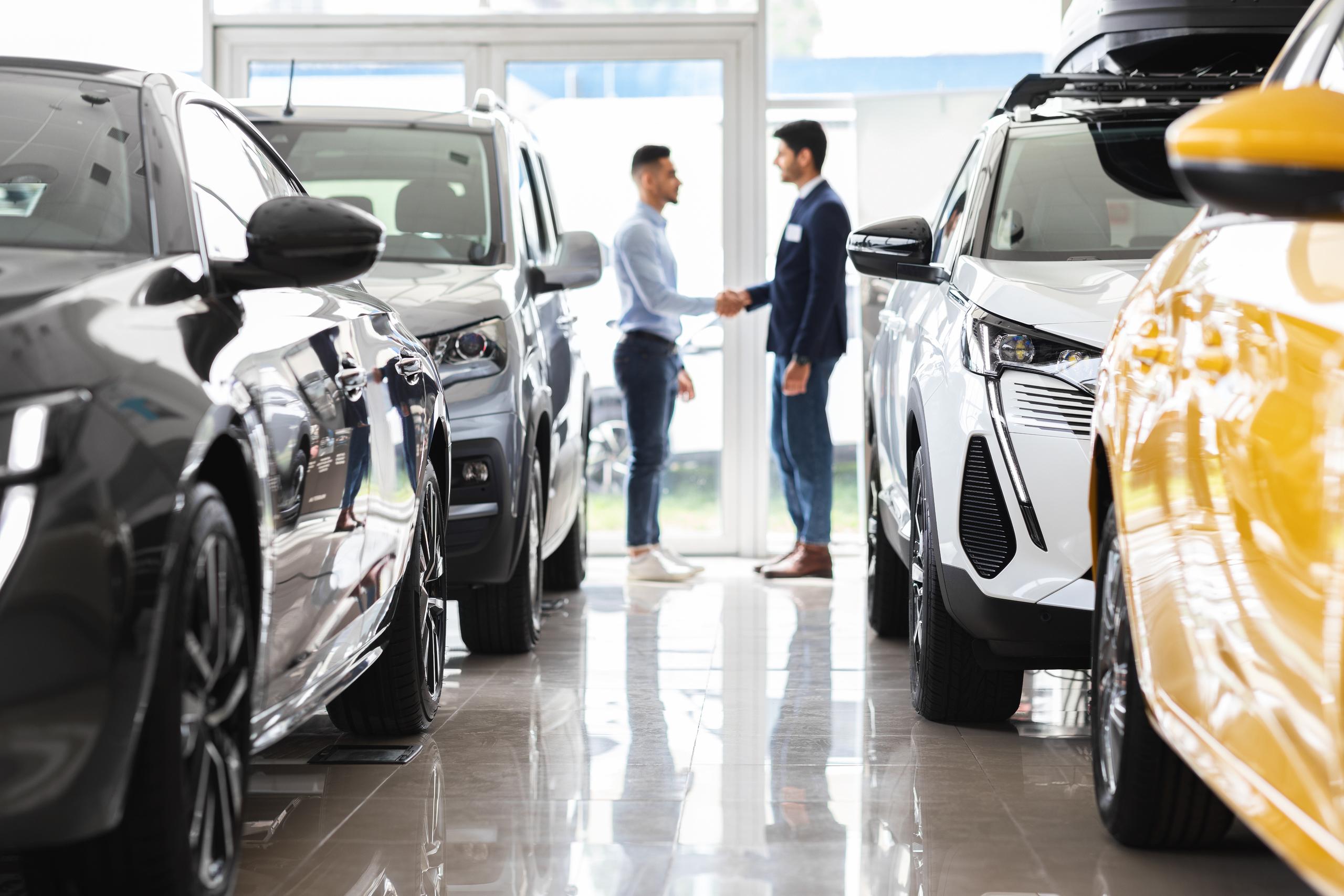 car showroom