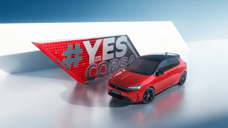The limited edition Corsa YES