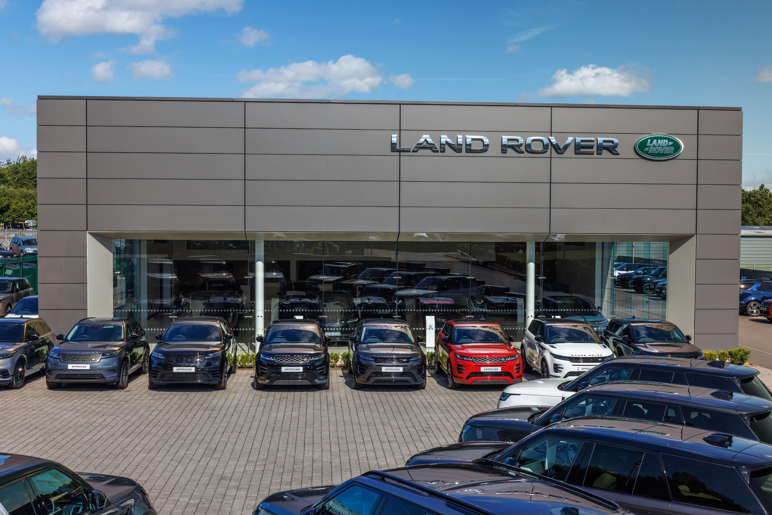 Land Rover Dealership Exterior
