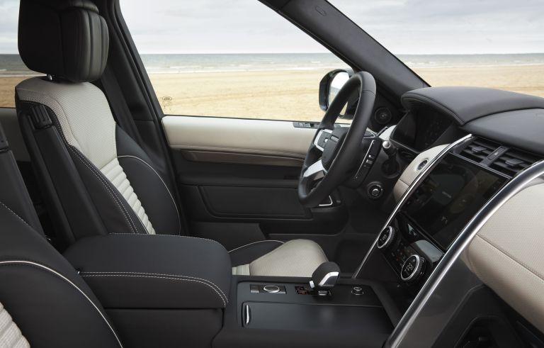 interior of Land Rover Discovery