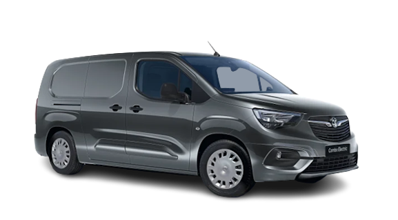 Grey Vauxhall Combo.