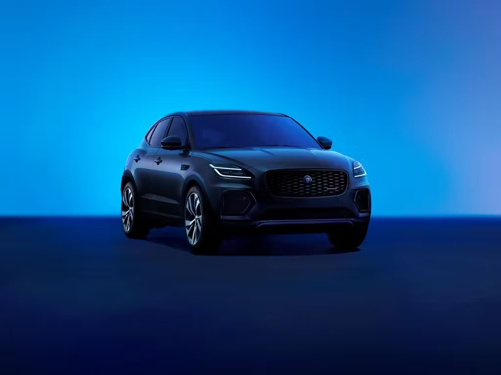 Jaguar E-Pace Front Side View