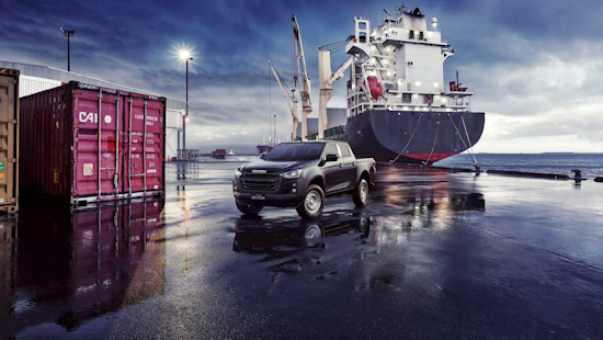 Black Isuzu D-Max