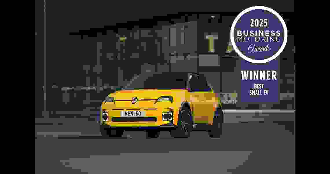 RENAULT 5 E-TECH ELECTRIC AND CLIO SECURE A TRIO OF WINS AT THE BUSINESS MOTORING AWARDS 2025