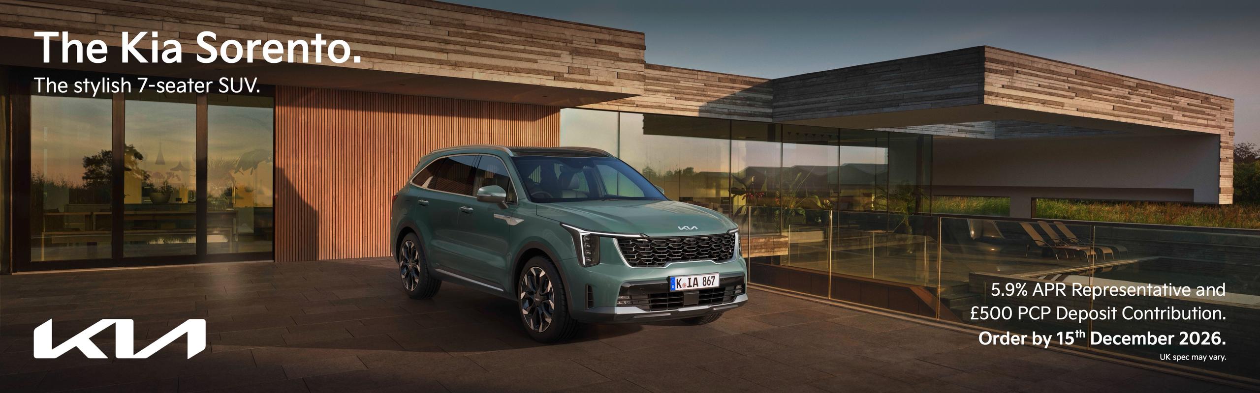 Kia Sorento PCP Finance Deal