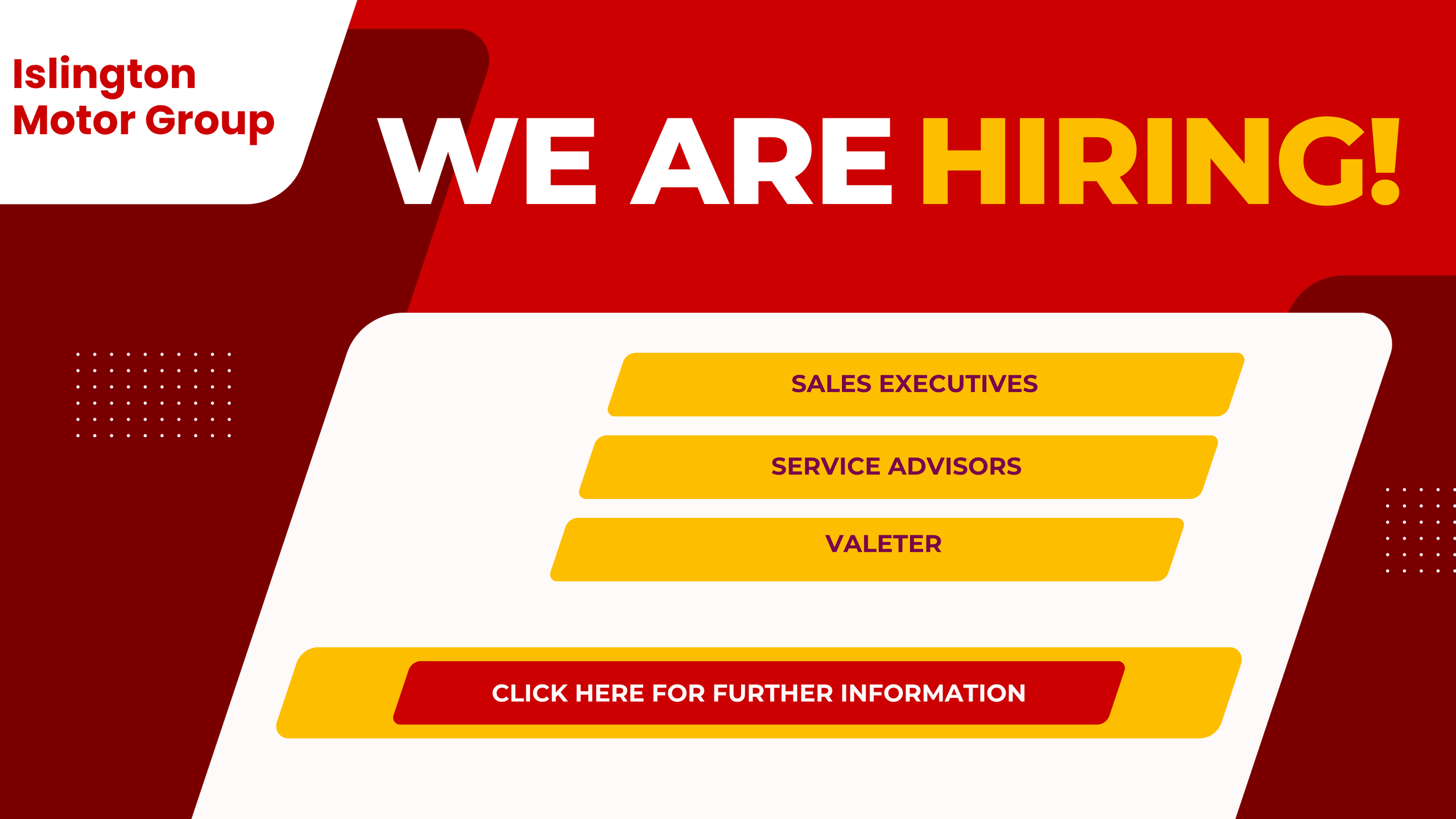 We're recruiting - join our team!