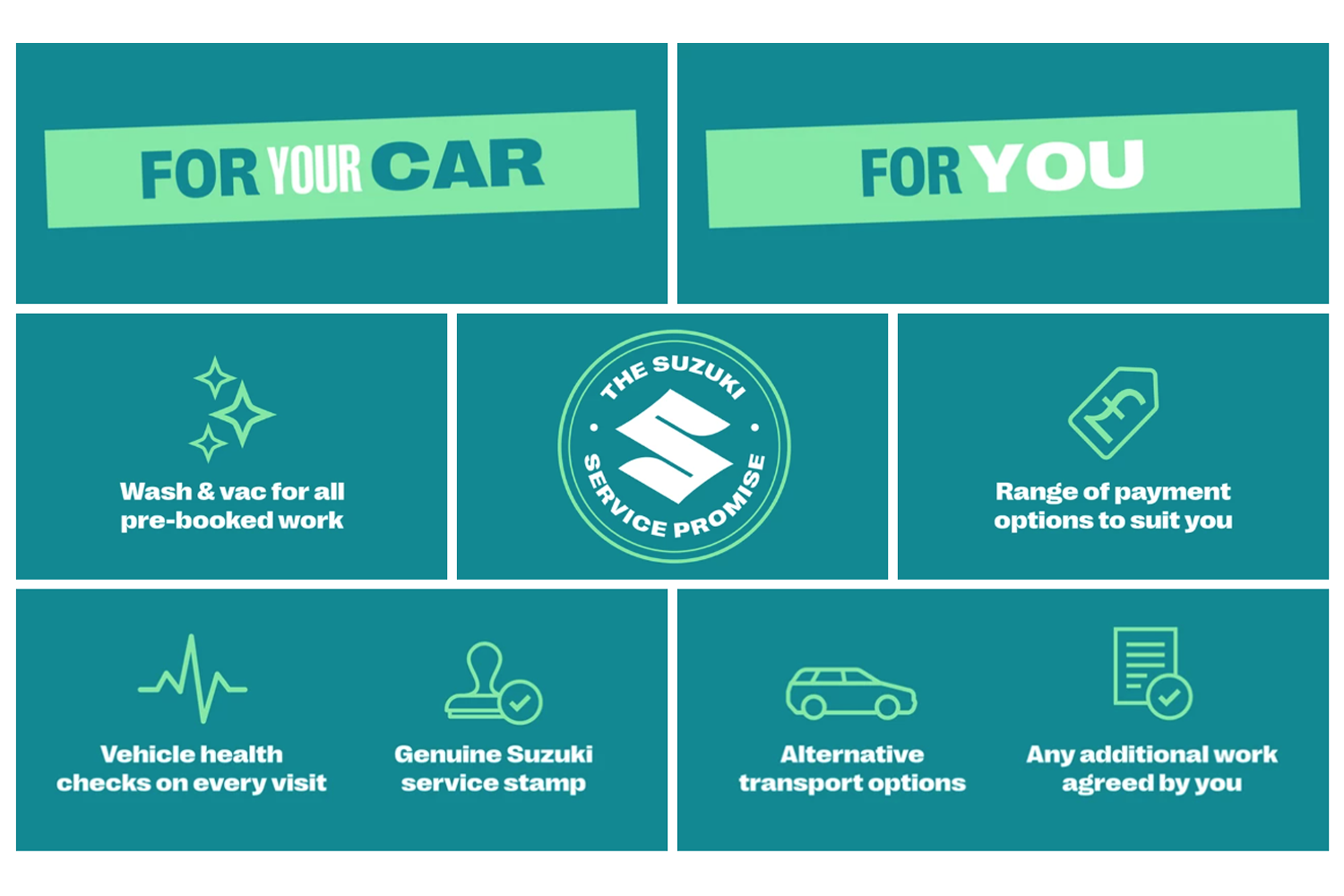 Suzuki Service Promise