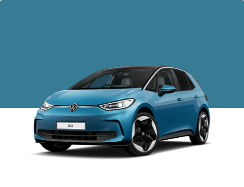 Blue Volkswagen ID.3 Pro S Match