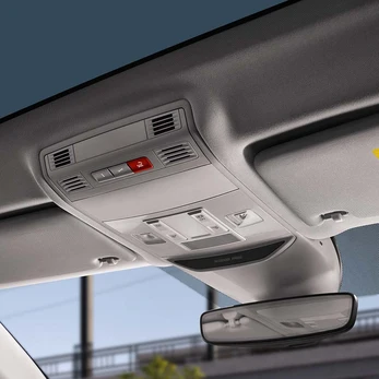 Skoda Fabia eCall button