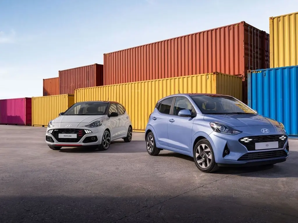 Two Hyundai i10 Cars