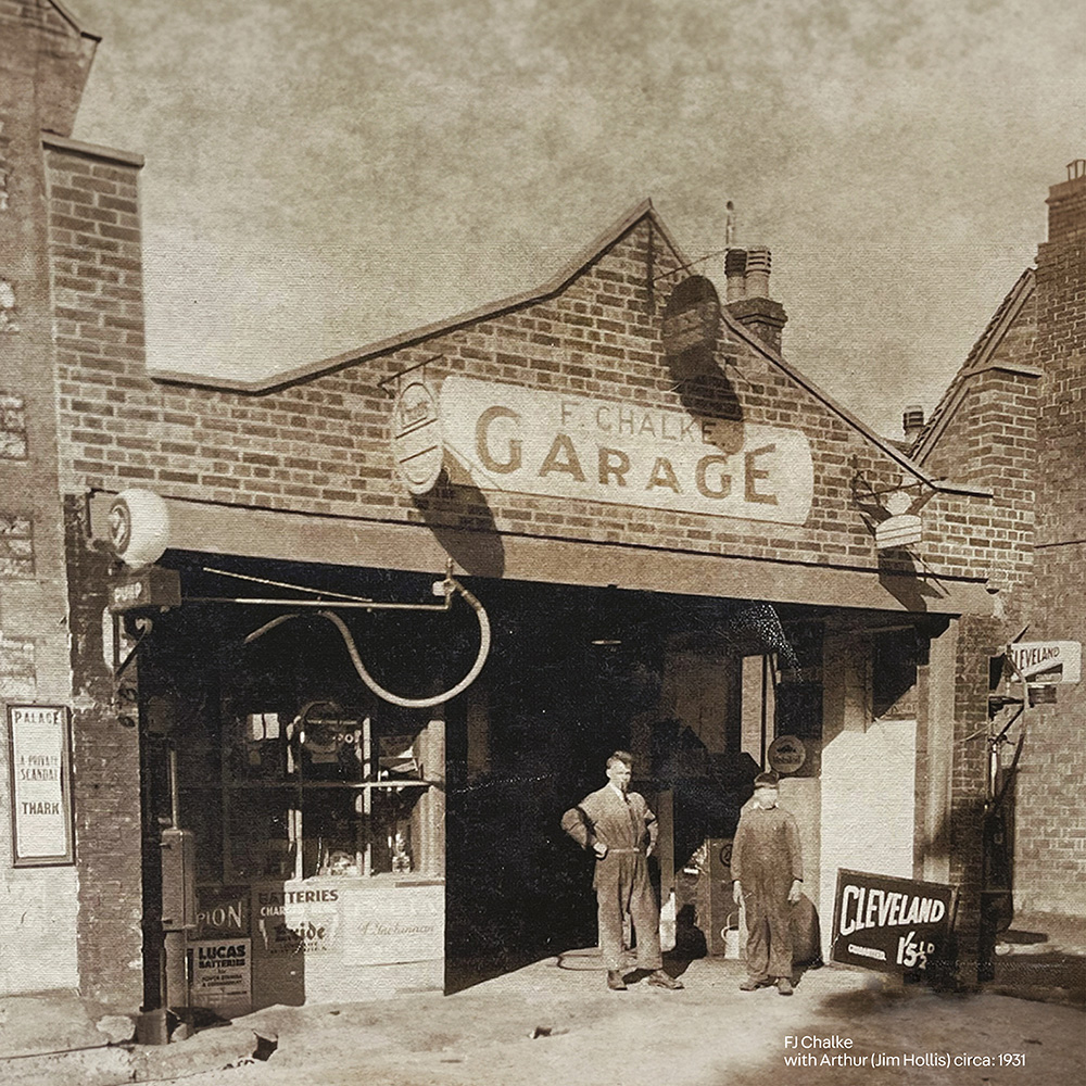 FJ Chalke Garage 1931