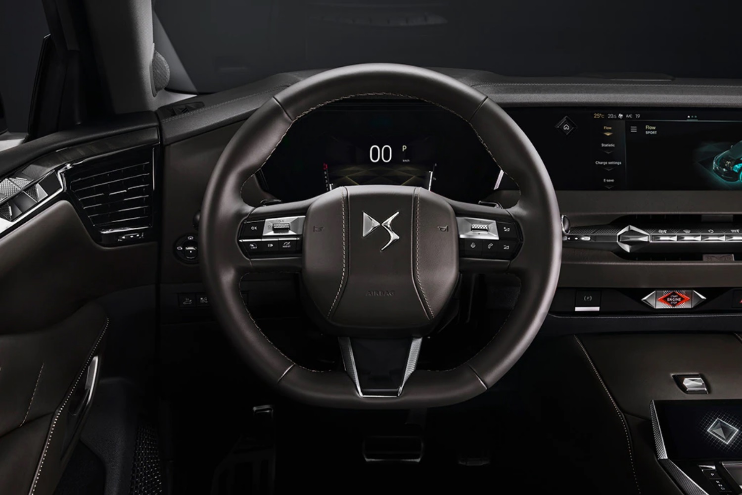 DS 4 steering wheel