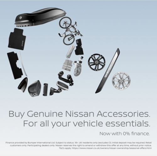 0% FINANCE ON ACCESSORIES