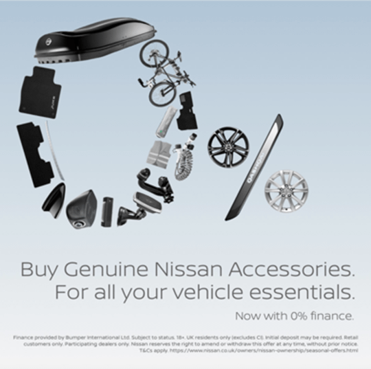 0% FINANCE ON ACCESSORIES