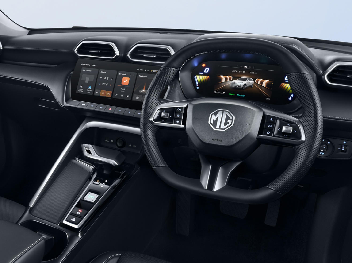 MG ZS Hybrid+ interior