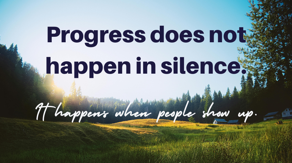 Progress does not happen in silence. It happens when people show up. Earth Day 2026