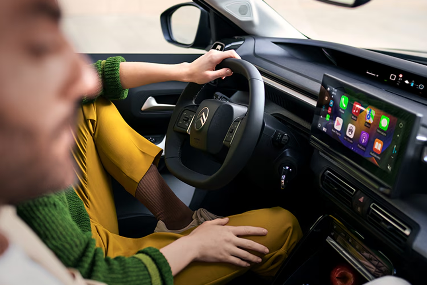new C3 Aircross dash with multimedia