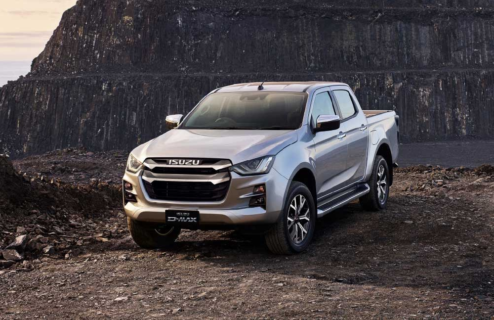 Silver Isuzu D-Max
