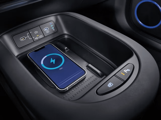 wireless charging in a hyundai IONiQ 5 N