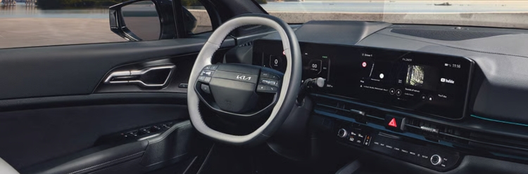 Kia Sportage Steering Wheel And Dashboard