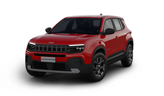 Red Jeep Avenger