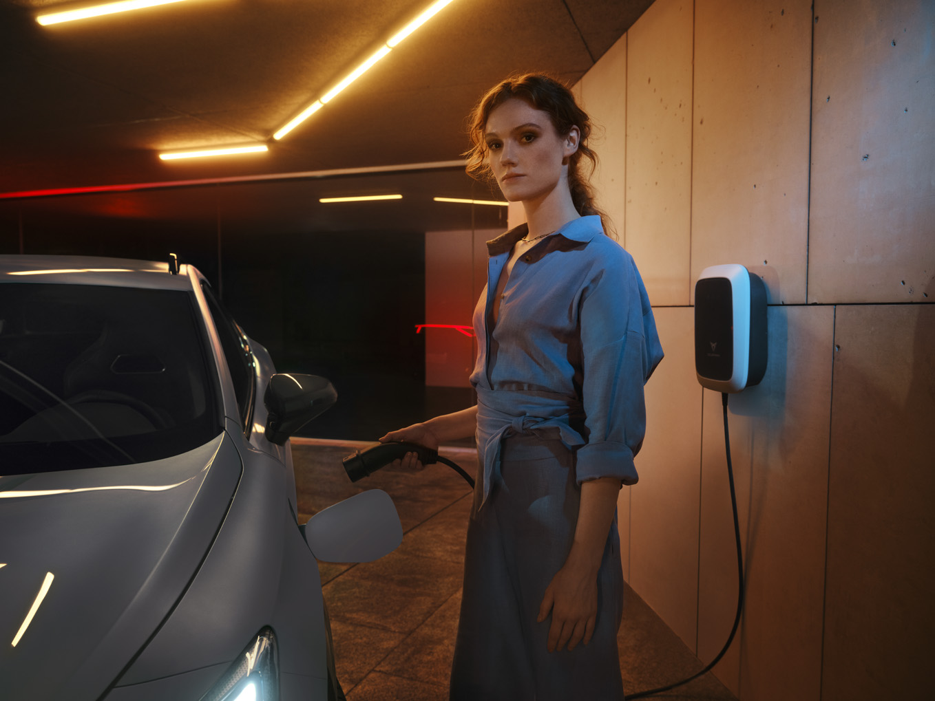Person putting CUPRA Formentor On Charge