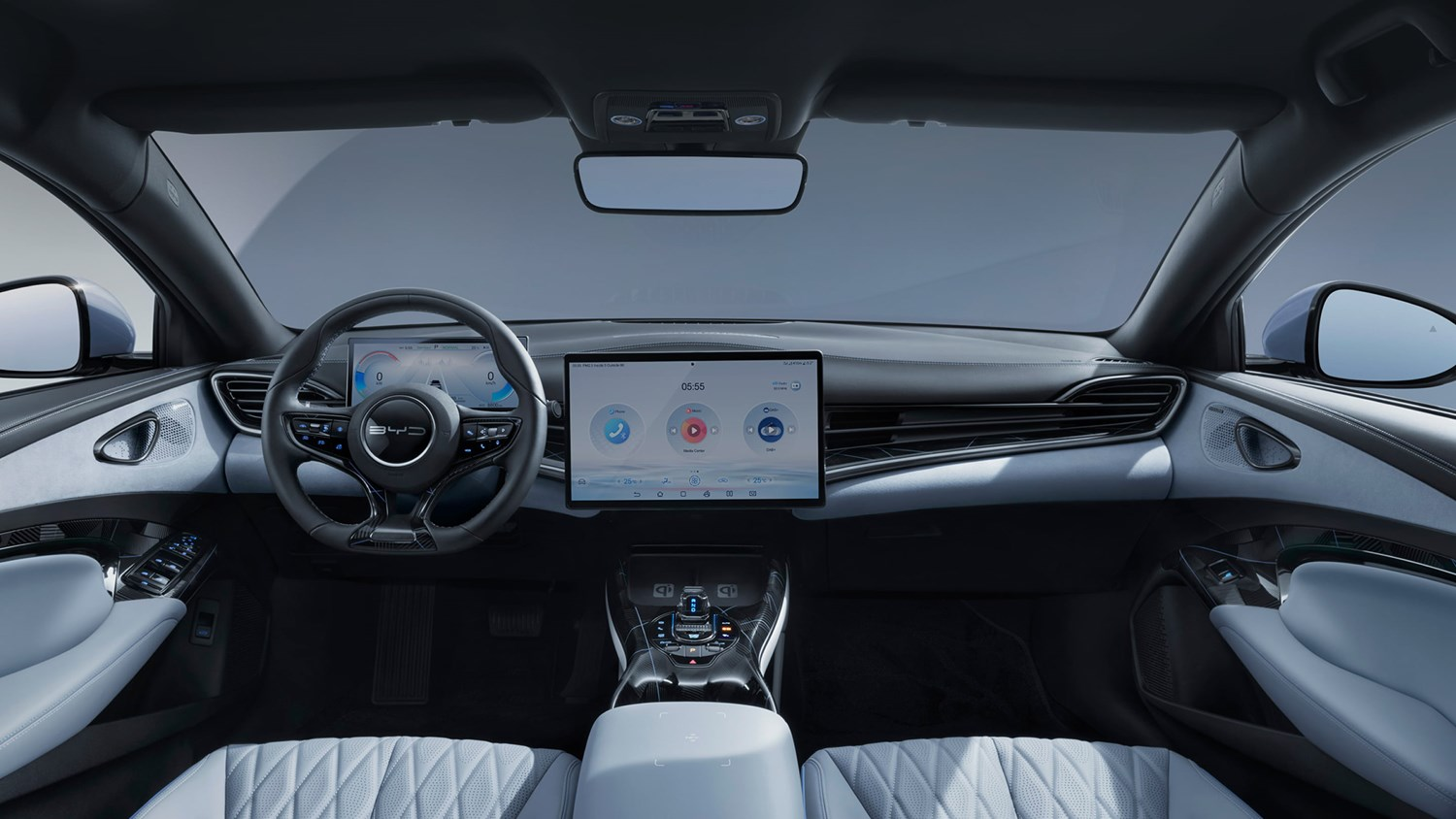 front interior view of BYD seal