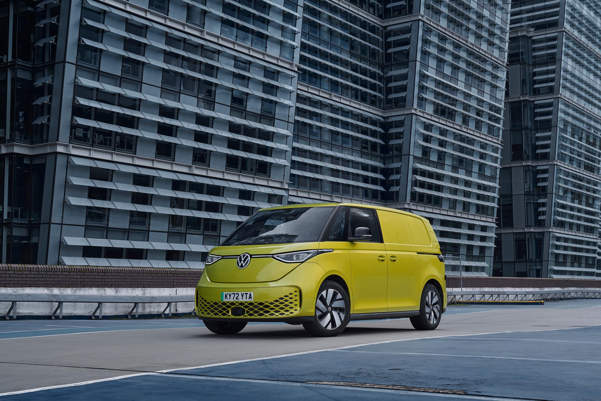 Volkswagen ID. Buzz Cargo Front Side Exterior