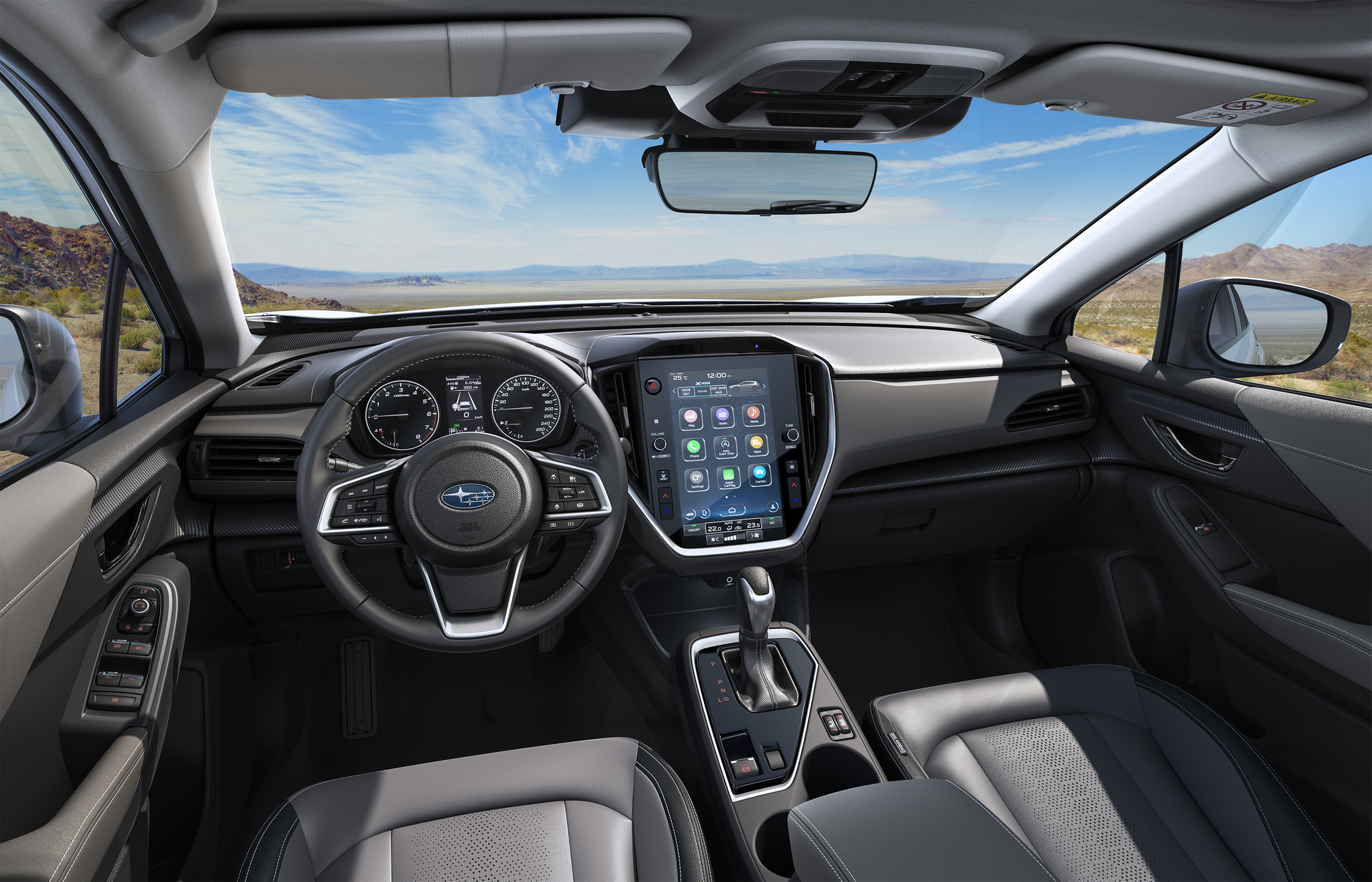 infotainment and steering for Subaru Crosstrek