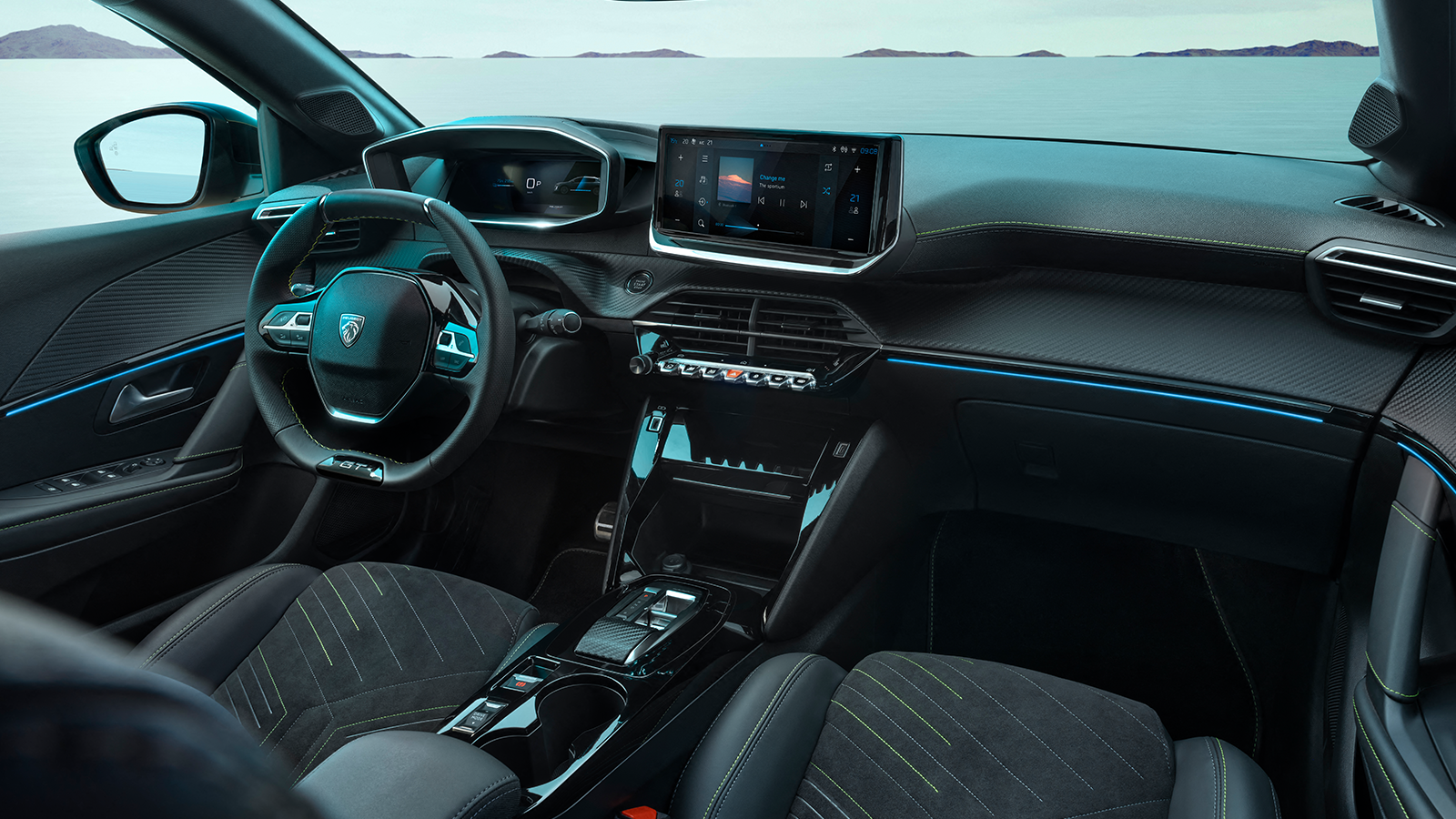 New Peugeot 208 Facelift interior