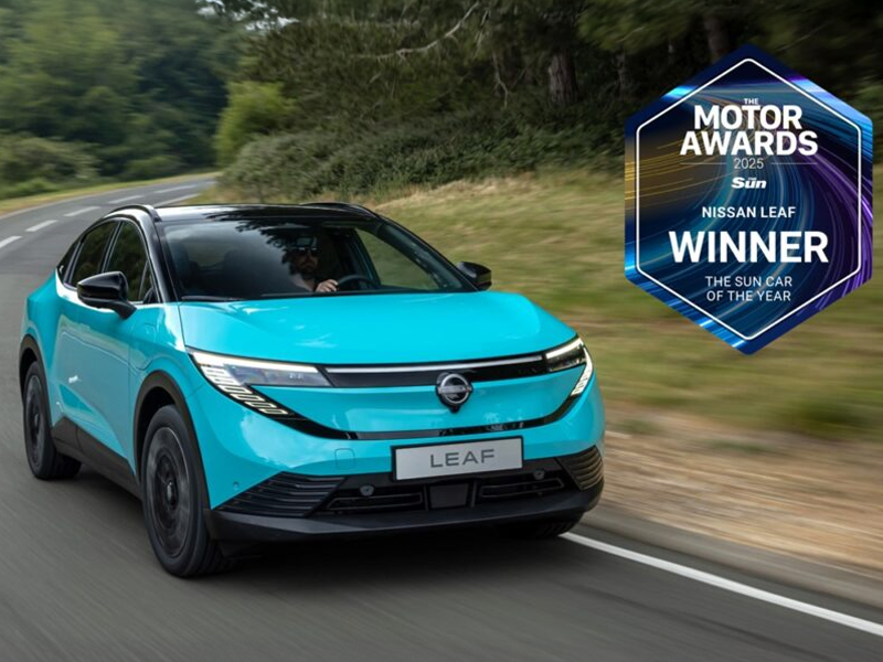 All-New Nissan LEAF and Qashqai e-POWER win big at The Motor Awards 2025