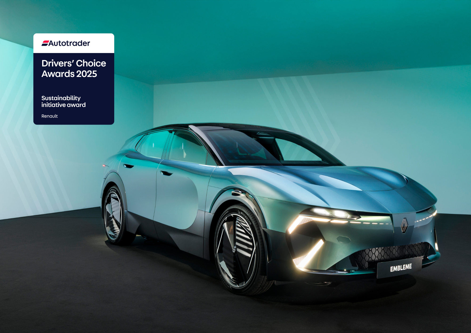 Renault Concept car in showroom
