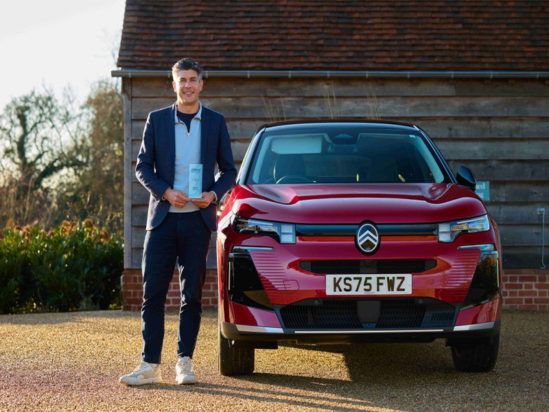 CITROËN C5 AIRCROSS WINS COMPANY CAR and VAN “SUV of the Year” Award.