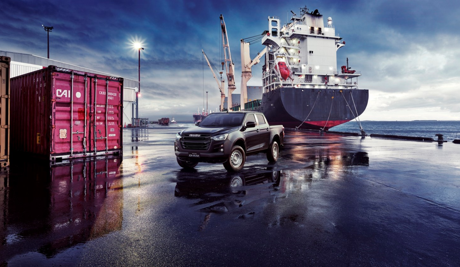 New Isuzu D Max Utility In Black